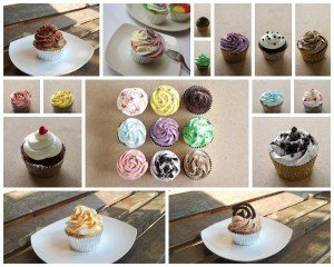 kolase cupcake kecil