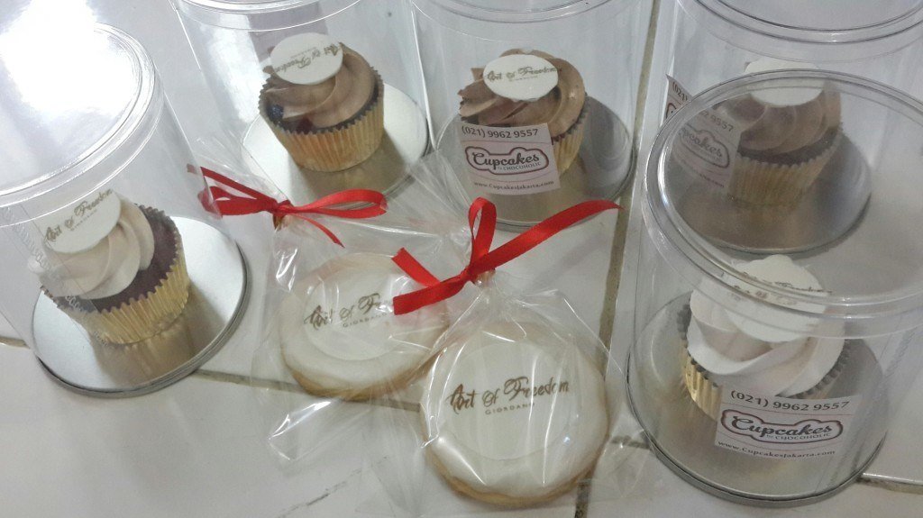 Mini Cupcakes & Cookies for Giordano Souvenir - 30 Oktober 2014