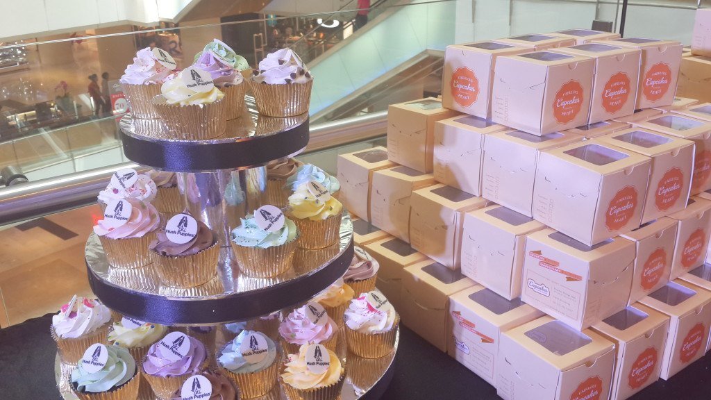 Hush Puppies Cupcakes for New Store Launching - Grand Indonesia 14 November 2014