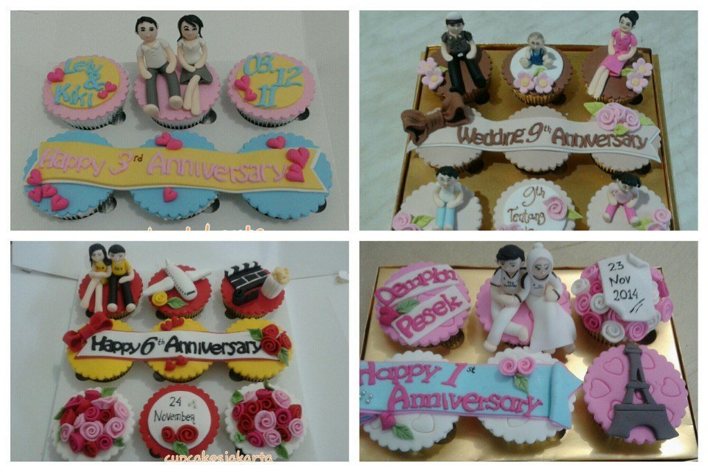 anniversary cupcake