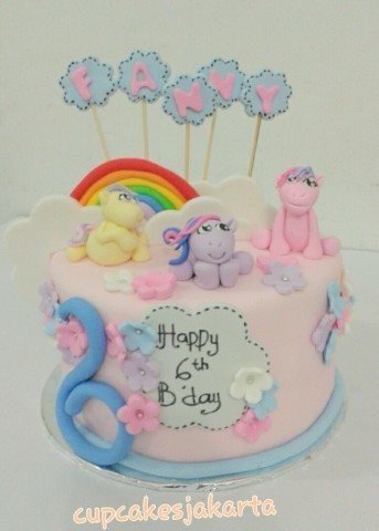 little pony cake mar