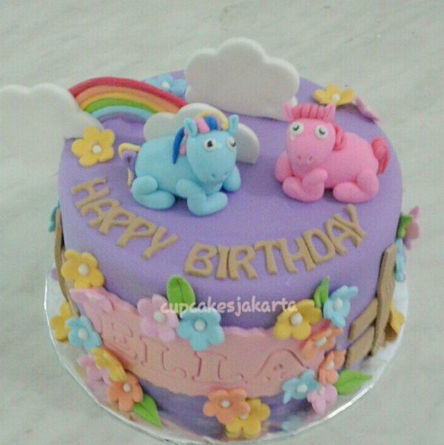  Kue  Ulang  Tahun  My  Little  Pony  yang Lucu