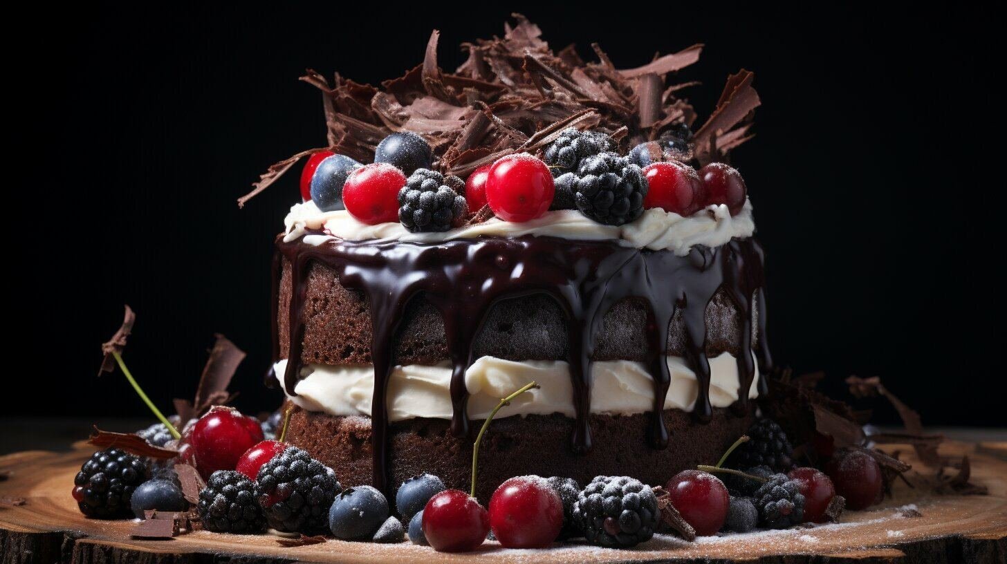 kue ultah black forest tercantik