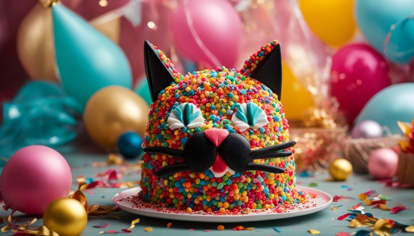 kue ulang tahun bentuk kucing