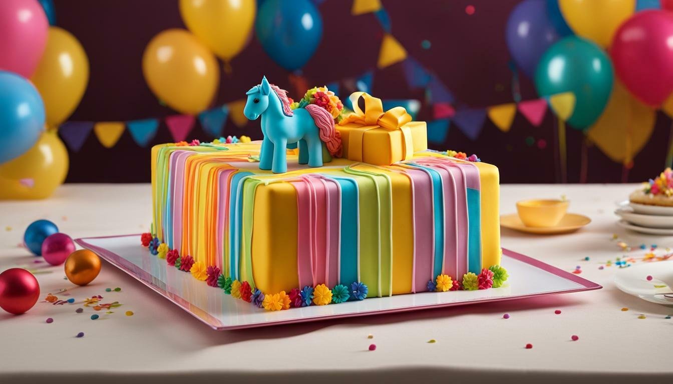 kue ultah kuda poni kotak