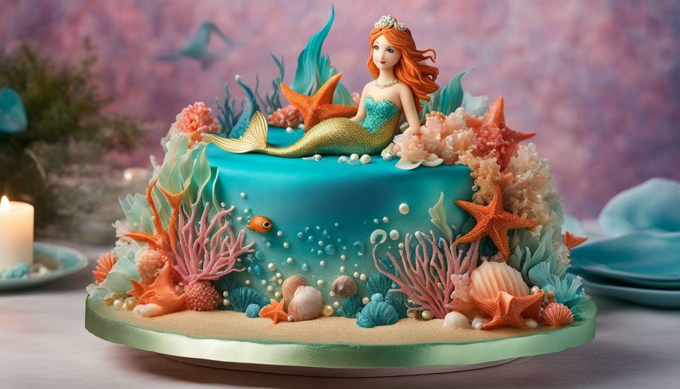 kue ultah mermaid