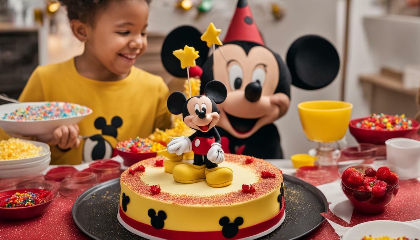 kue ultah mickey mouse