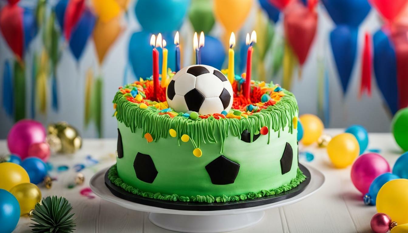 kue ultah tema bola
