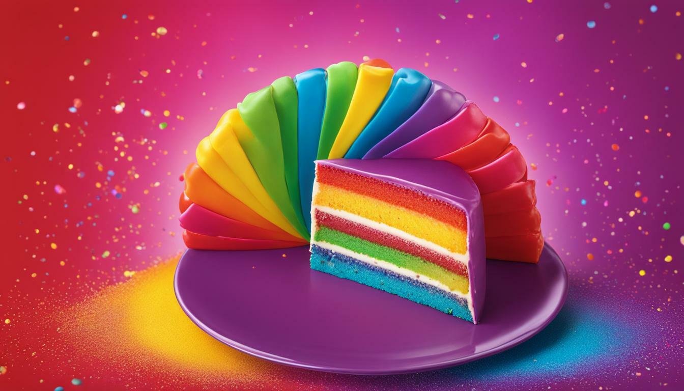 rainbow cake ultah