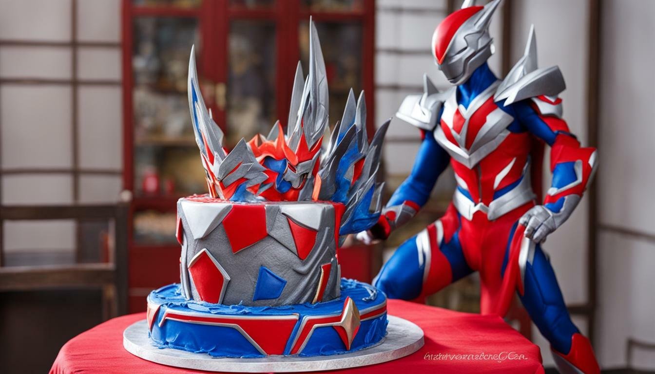 gambar kue ultah ultraman zero