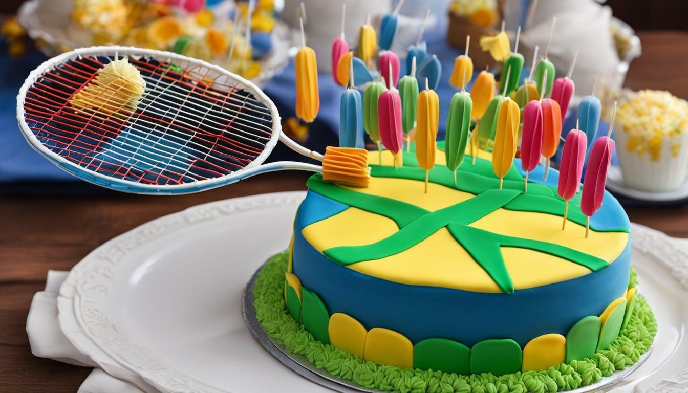 kue ultah badminton