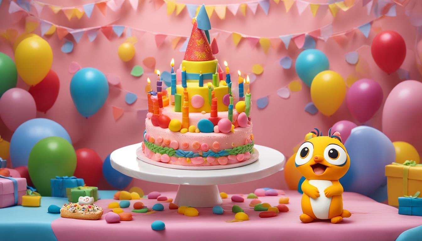 kue ultah gambar pororo